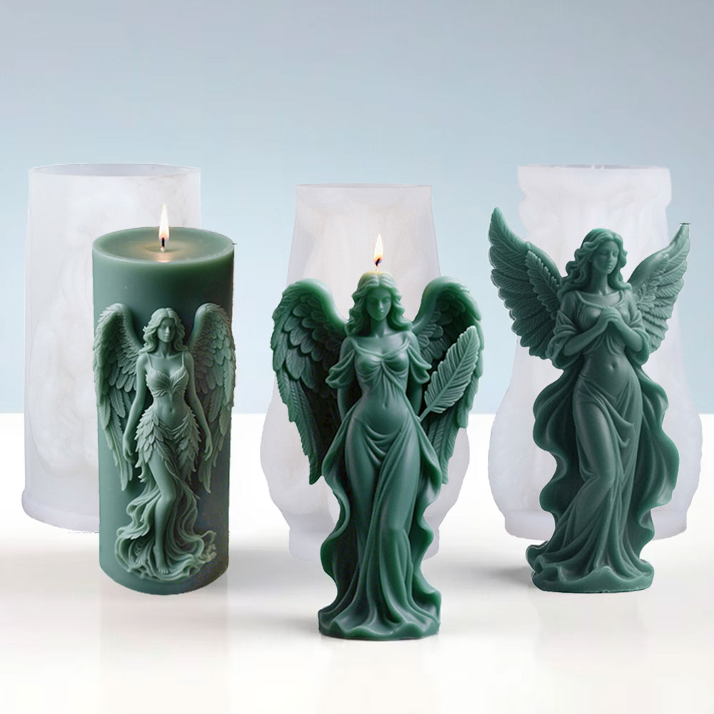 Resin Art Furniture - Cetakan Lilin Silikon Beraroma Dewi Sayap