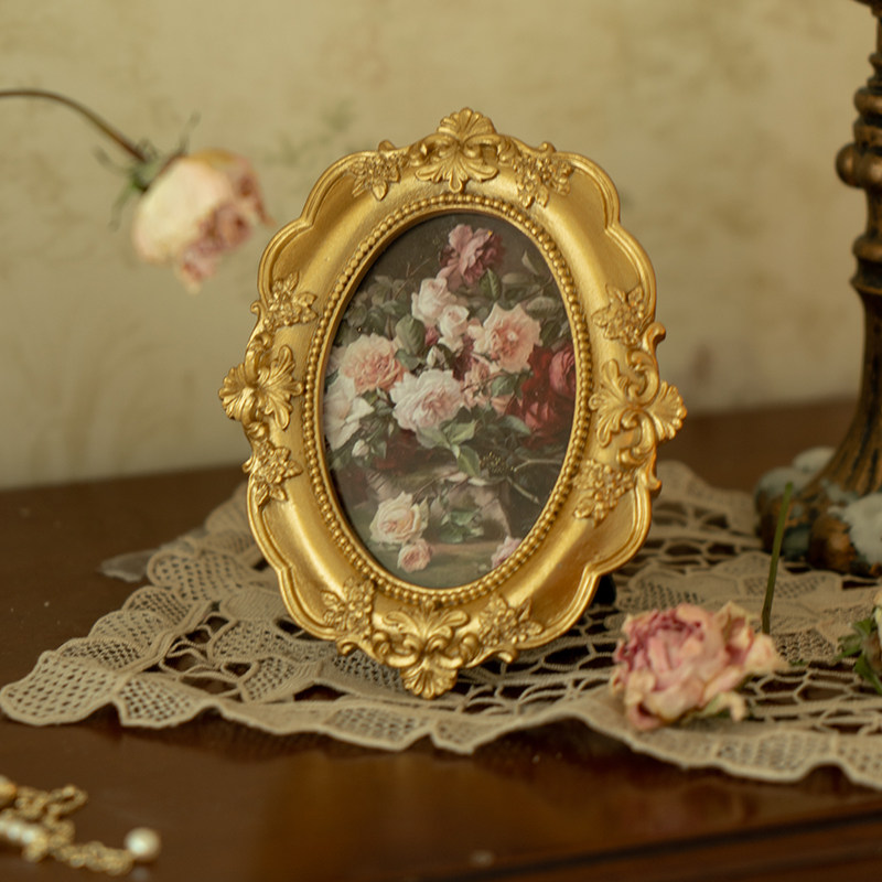 Resin Art For Photo Frame - Bingkai foto resin bundar bergaya Eropa