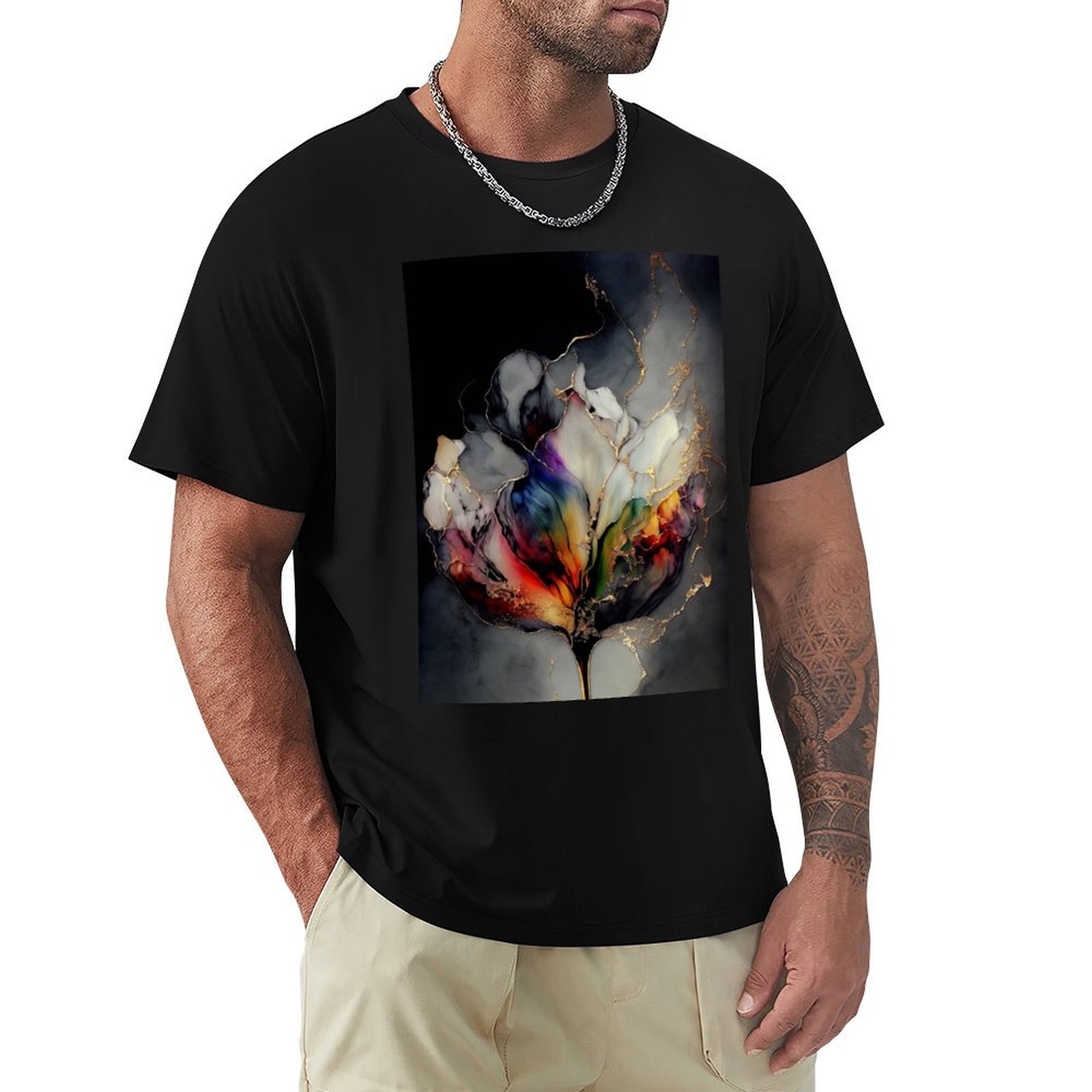 Resin Art Alcohol Ink - Tulip Symphony - Kaos Seni Resin