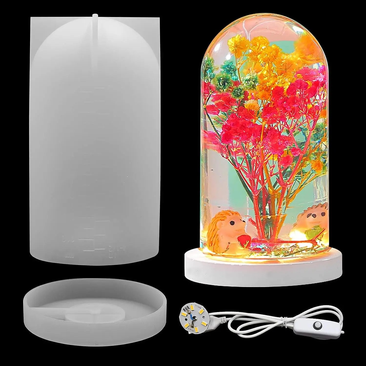 Resin Art Tools - Cetakan Resin Epoksi Kristal DIY Ornamen