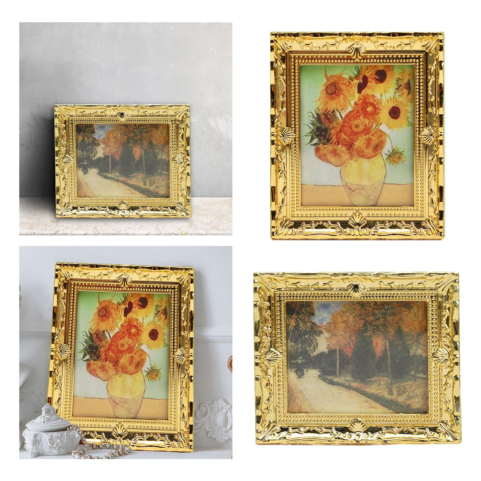 Resin Art For Photo Frame - 1/12 Lukisan Dinding Klasik Hiasan Gambar