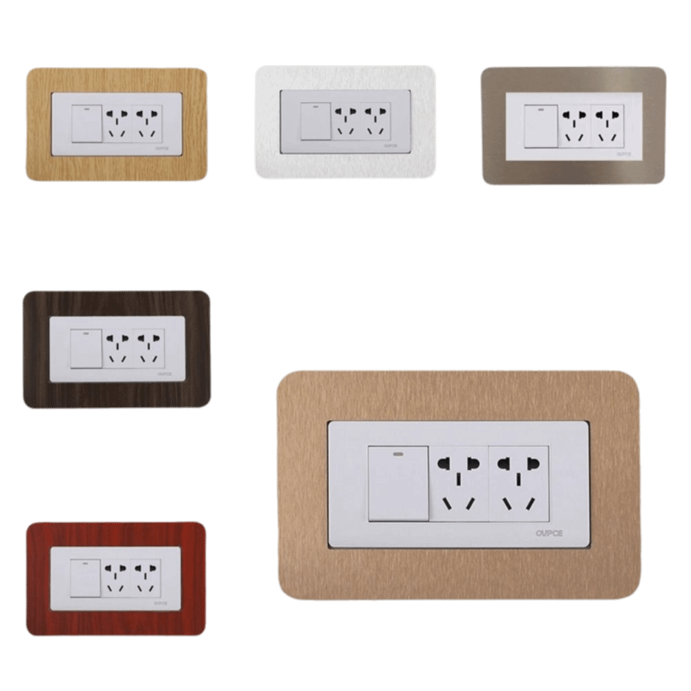 Resin Art Furniture - Stiker Sakelar Lampu Resin Anti Kotor