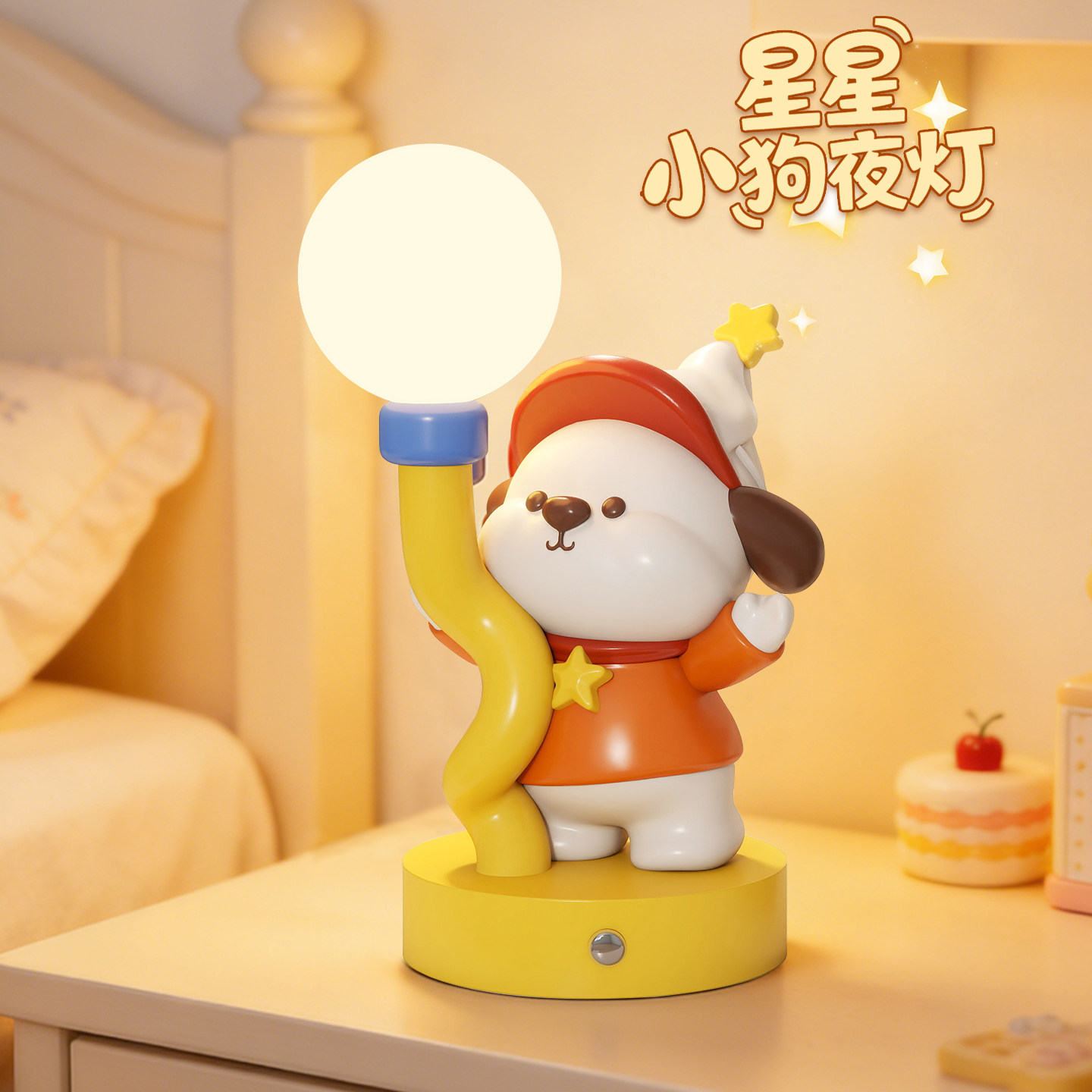 Resin Art For Anniversary Gift - Dekorasi Rumah Patung Anjing Kecil Lucu