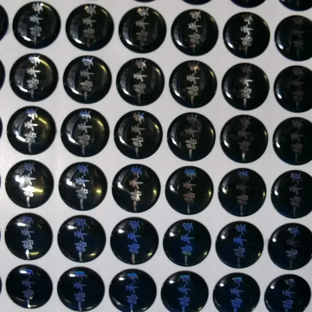 Resin Art Logo - B disesuaikan 14mm kunci mobil bulat