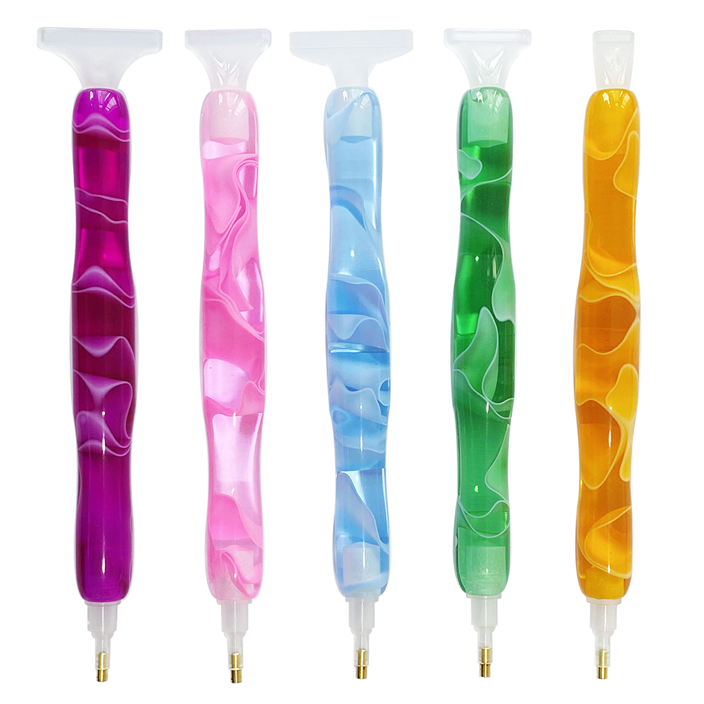 Resin Art Tools - Pena Lukis Berlian Resin Warna-warni dengan