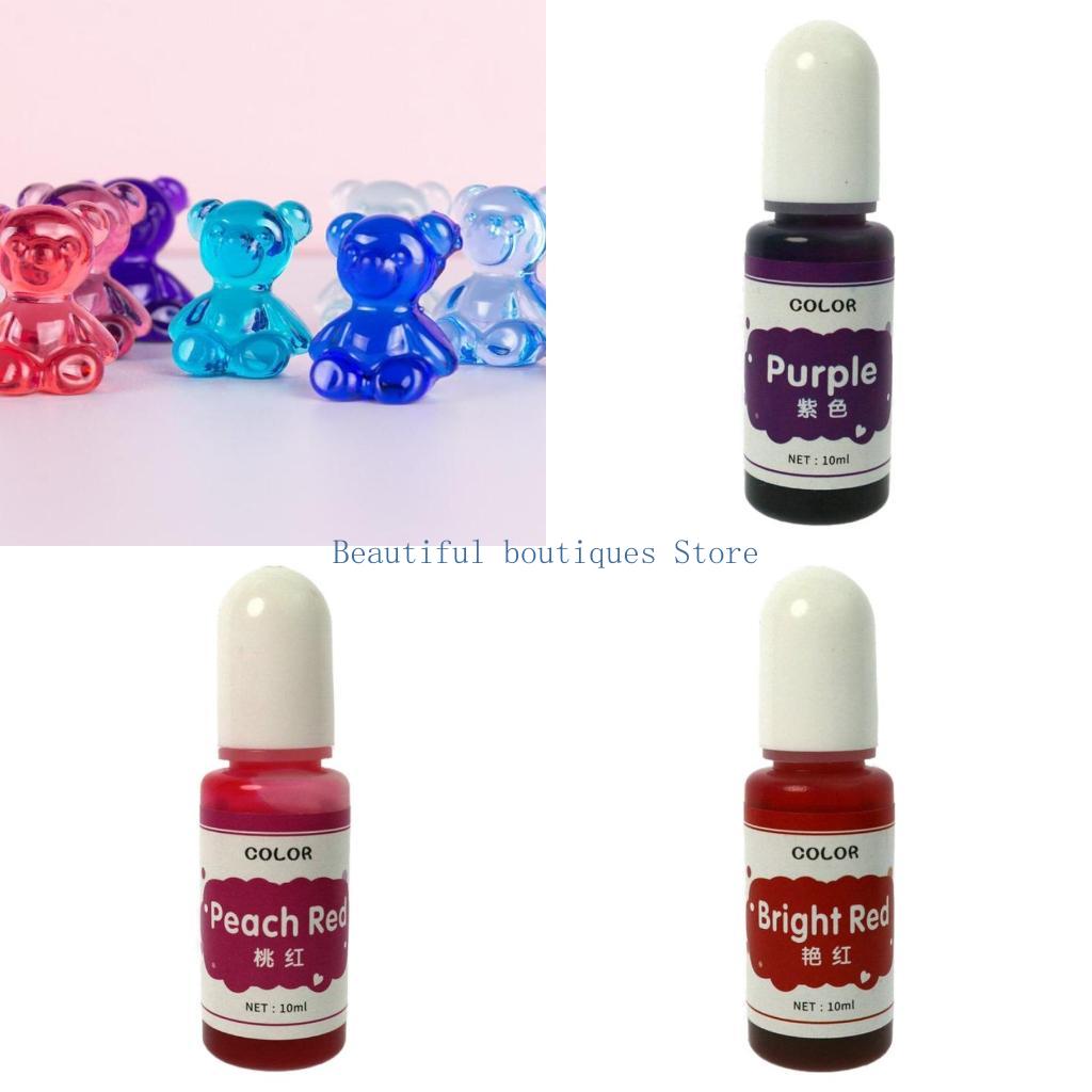 Resin Art Alcohol Ink - U4LF 30 Warna Seni Pigmen Resin