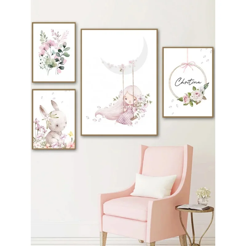 Seni Dinding Estetika Kartun N - Resin Art Aesthetic ulasan dan harga