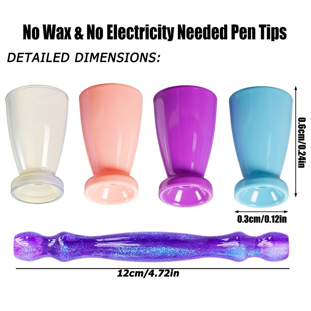 10 Buah Ujung Pena Lukis Berli - Resin Art Tools ulasan dan harga
