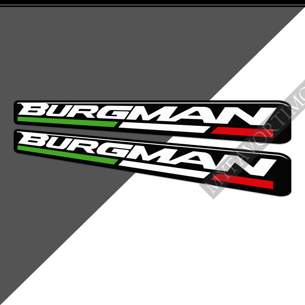 Untuk Suzuki Burgman AN125 AN2 - Resin Art Logo ulasan dan harga