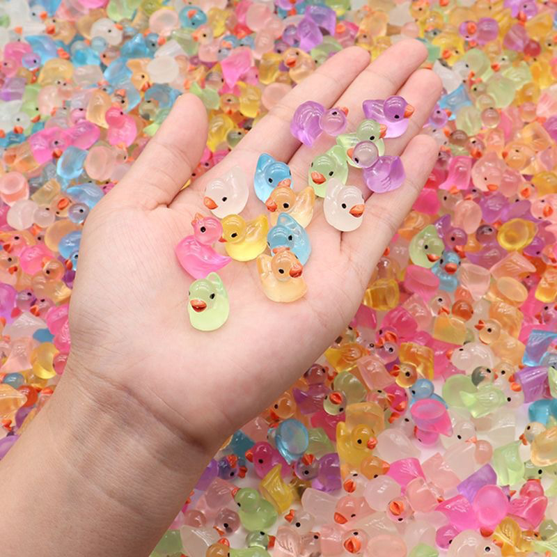 5 buah mainan bebek kecil Resi - Resin Art Furniture ulasan dan harga