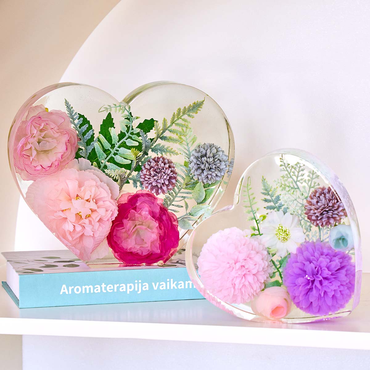 Cetakan Silikon Hati Besar DIY - Resin Art Tools ulasan dan harga