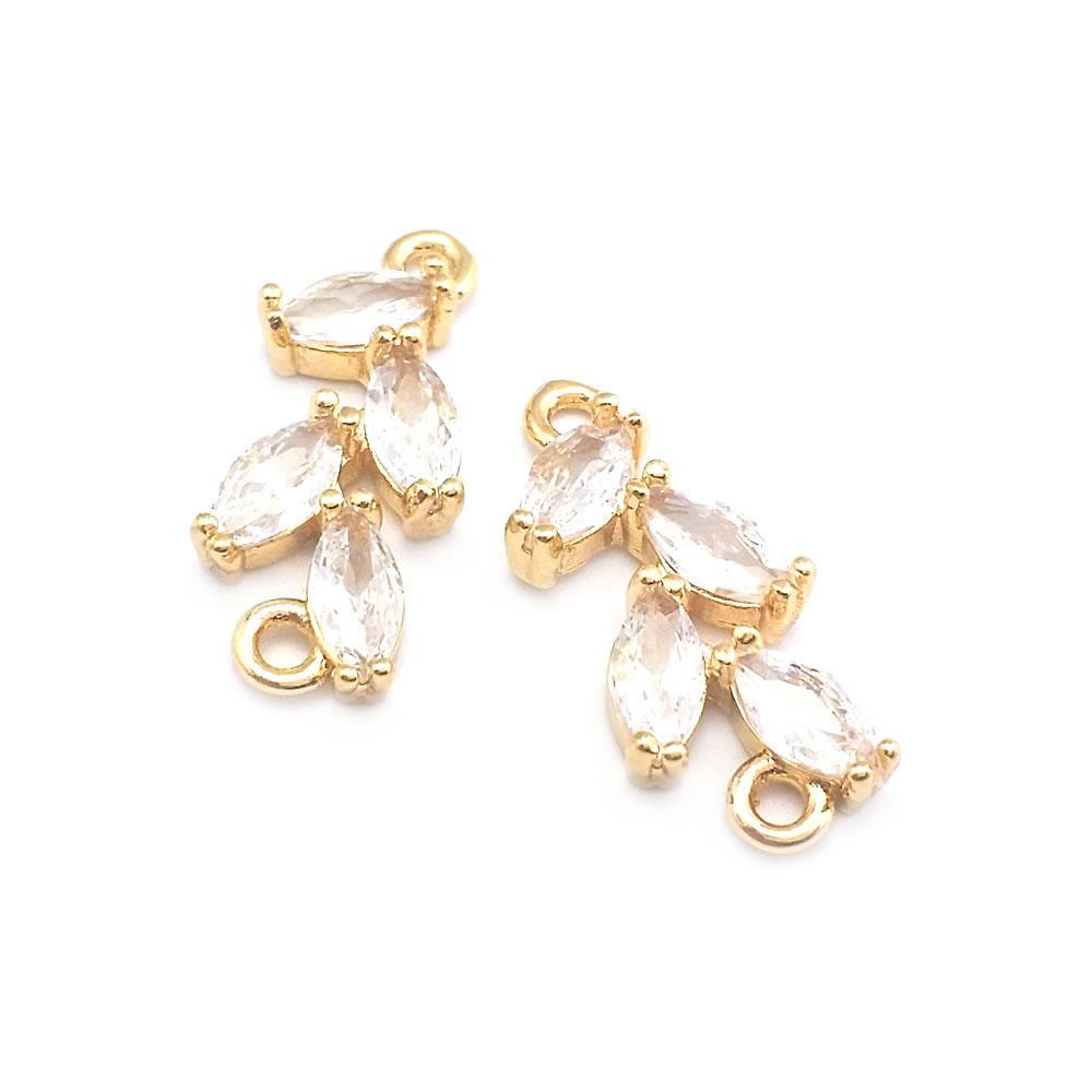 18K warna emas kuningan zirkon - Gold Leaf Foil ulasan dan harga