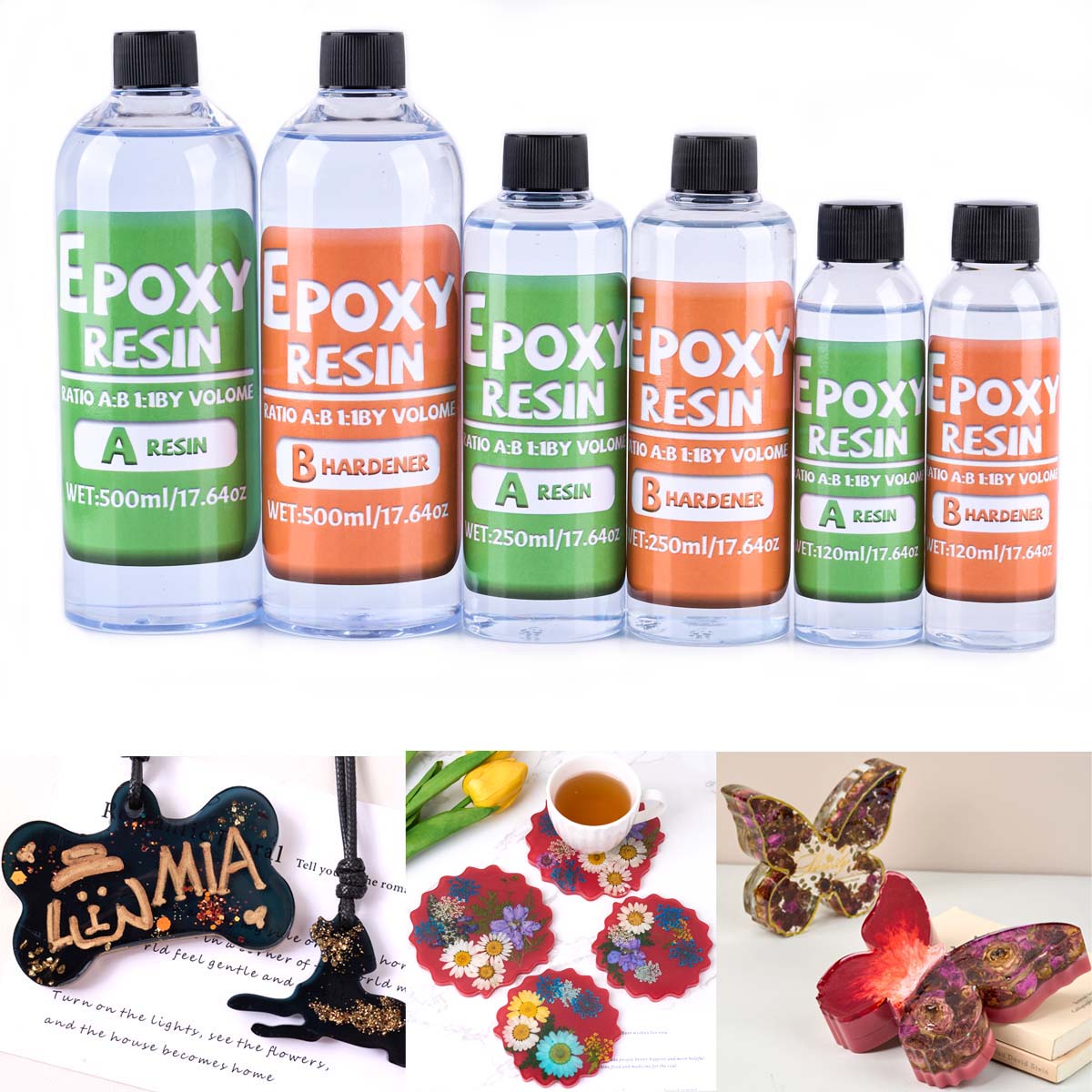 Kit Resin Epoksi Rasio 1:1 Ant - Resin Art Tools ulasan dan harga