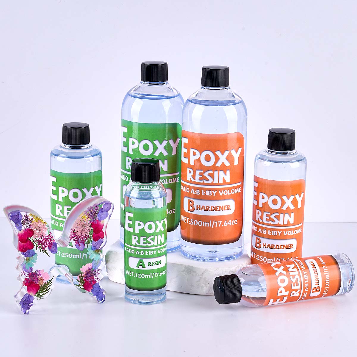 Kit Resin Epoksi Rasio 1:1 Ant - Resin Art Tools ulasan dan harga