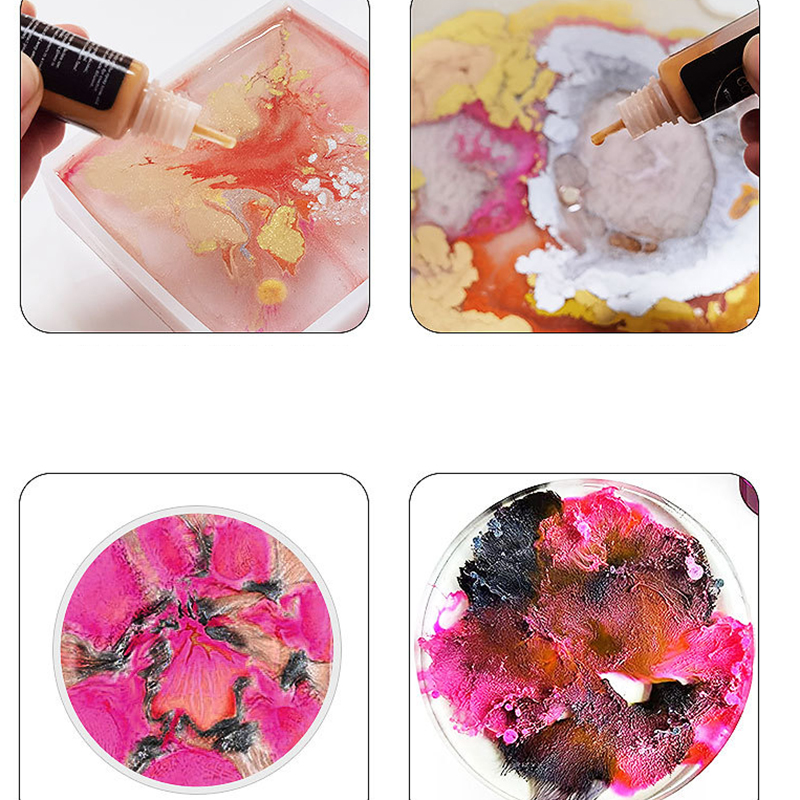 1 Set Kit pigmen Resin epoksi  - Resin Art Alcohol Ink ulasan dan harga