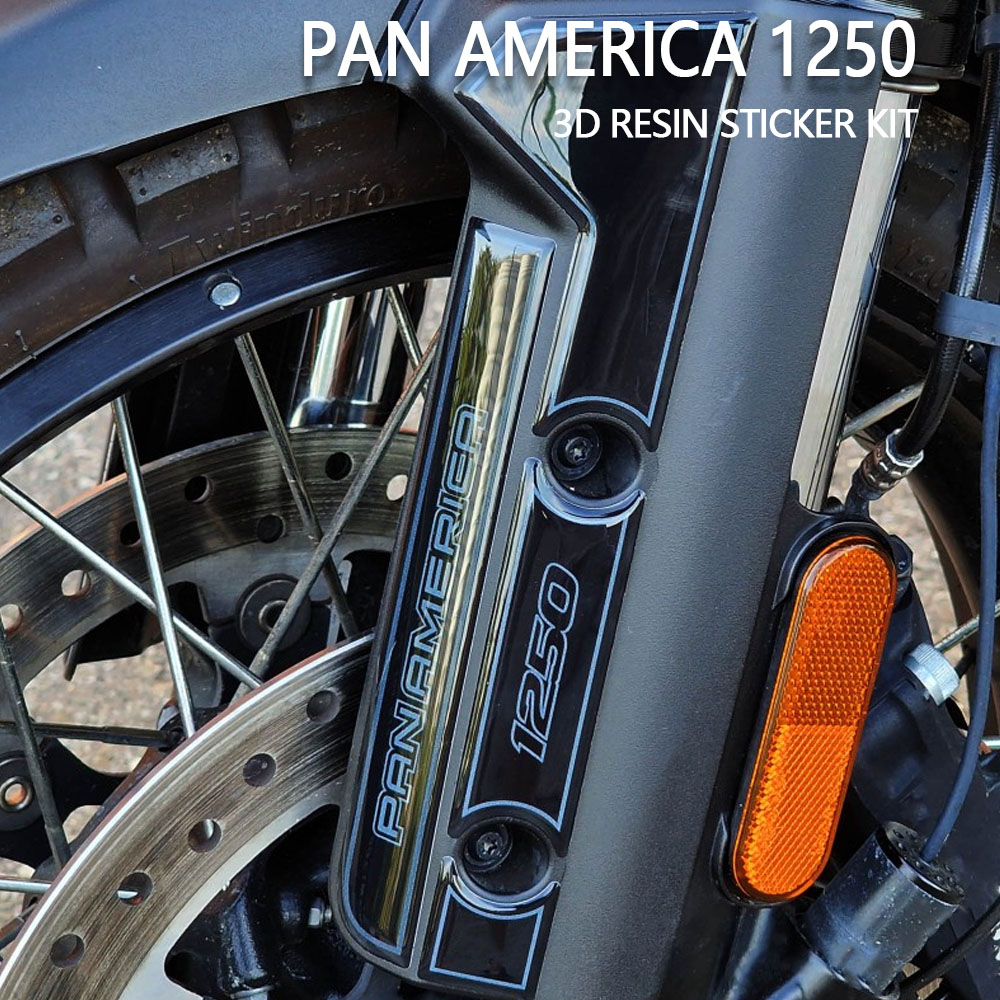Untuk Harley Pan America 1250  - Resin Art Sticker ulasan dan harga