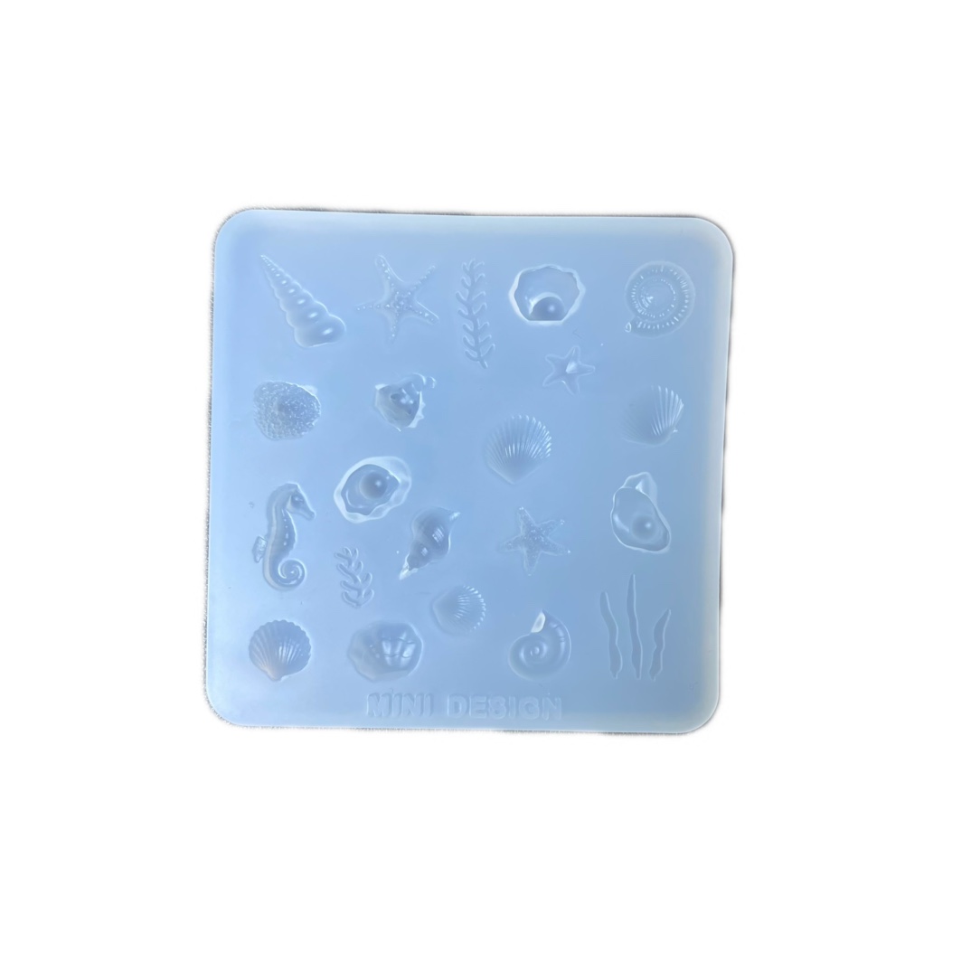 Aksesori Laut 3D Cetakan Resin - Resin Art Tools ulasan dan harga