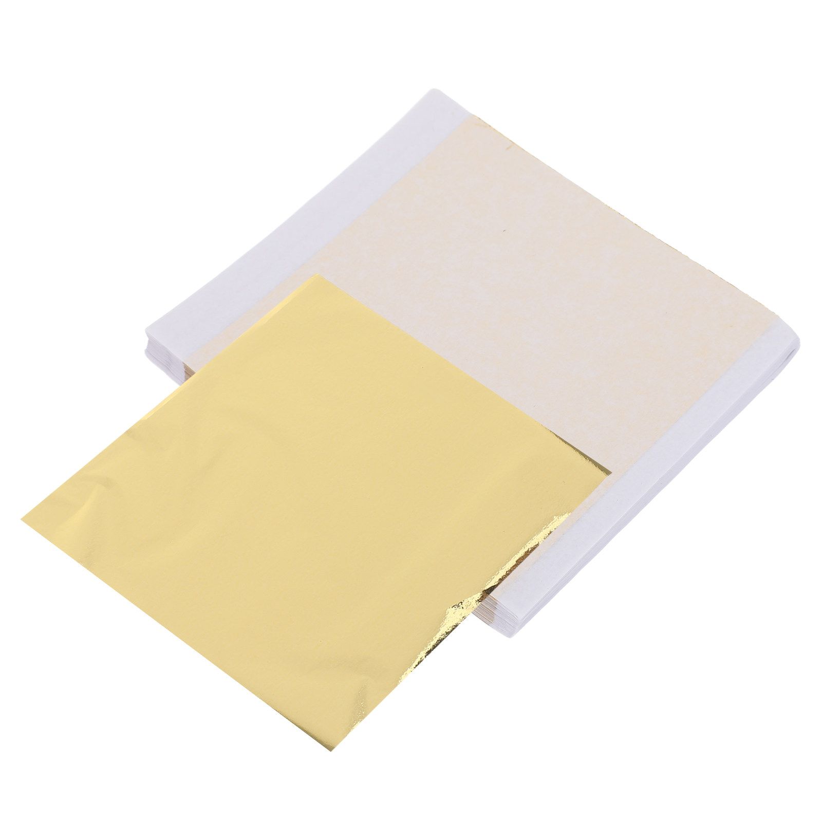 50Pcs Kertas Foil Daun Emas Im - Gold Leaf Foil ulasan dan harga