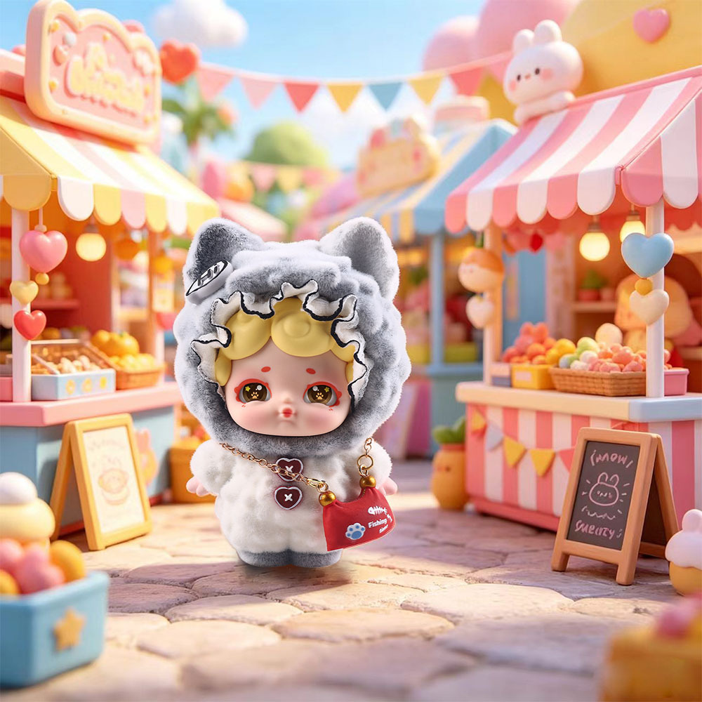 Blind Box Small Town Story Kar - Resin Art Decoration Items ulasan dan harga