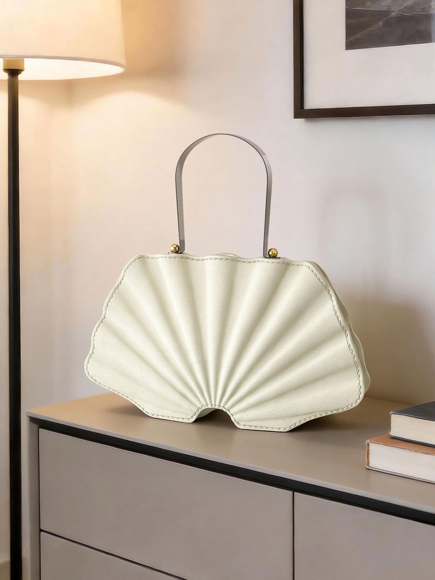 Ornamen Seni Patung Tas Kerang - Resin Art For Anniversary Gift ulasan dan harga