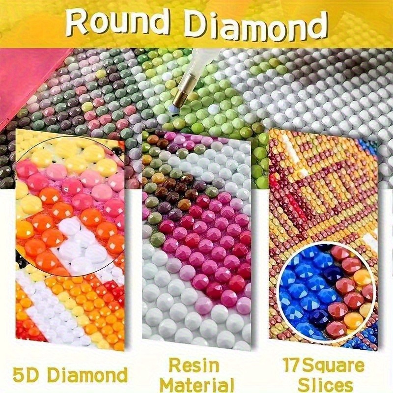 Seni Dinding Berlian Ruang Klu - Resin Art Wall Decor ulasan dan harga