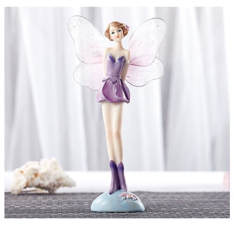 Patung Peri Bunga Miniatur, Ga - Resin Art Decoration Items ulasan dan harga