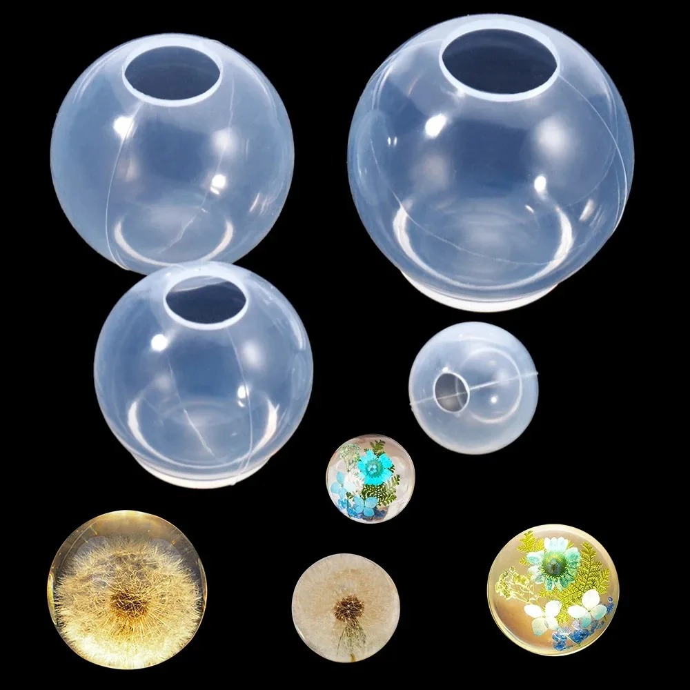 Cetakan Silikon Bulat 20-100mm - Resin Art Tools ulasan dan harga