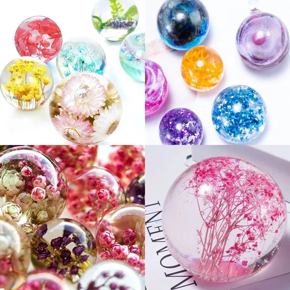 Cetakan Silikon Bulat 20-100mm - Resin Art Tools ulasan dan harga