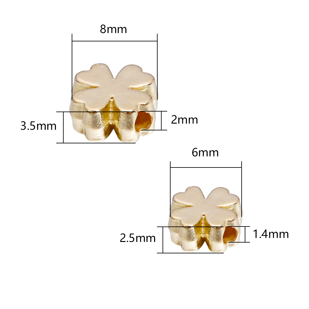 100-200 Buah Manik-manik CCB S - Gold Leaf Foil ulasan dan harga