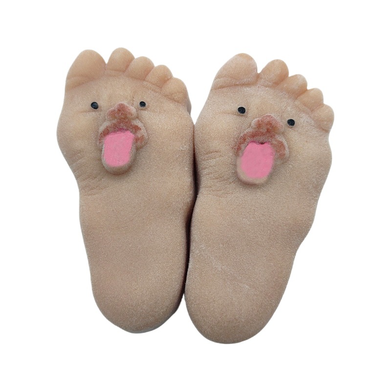 Patung Resin Kaki dengan Lidah - Resin Art Table Top ulasan dan harga