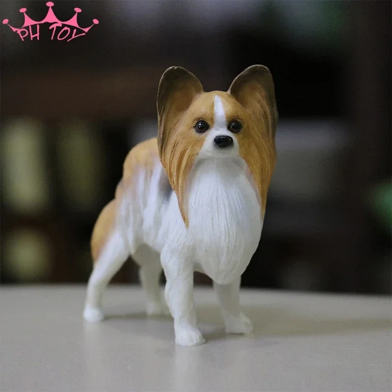 Model Anjing Telinga Kupu-kupu - Resin Art Decoration Items ulasan dan harga