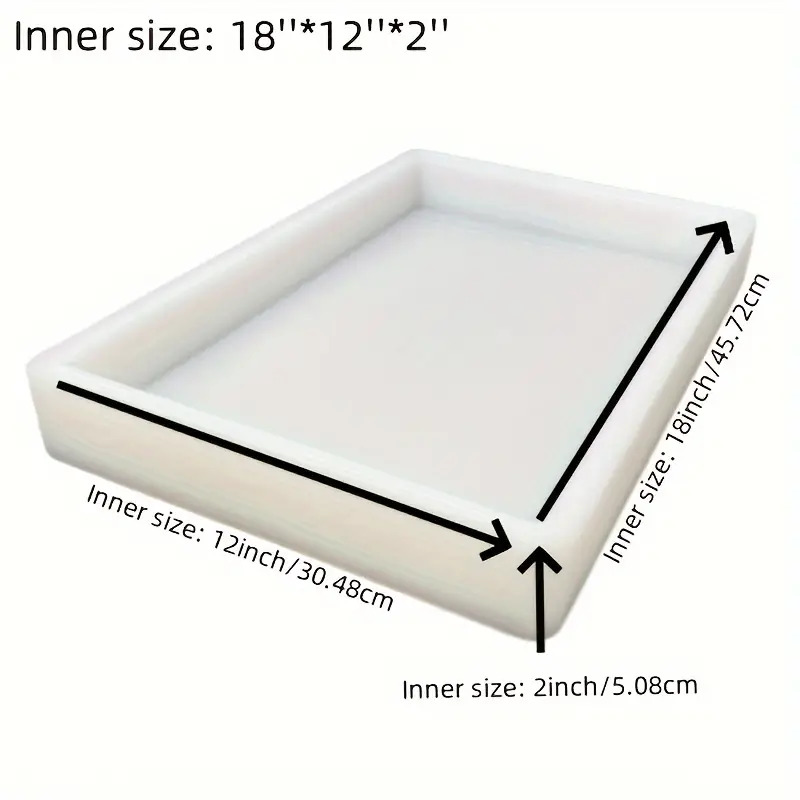 Cetakan Silikon Besar 18*12*2  - Resin Art Tools ulasan dan harga