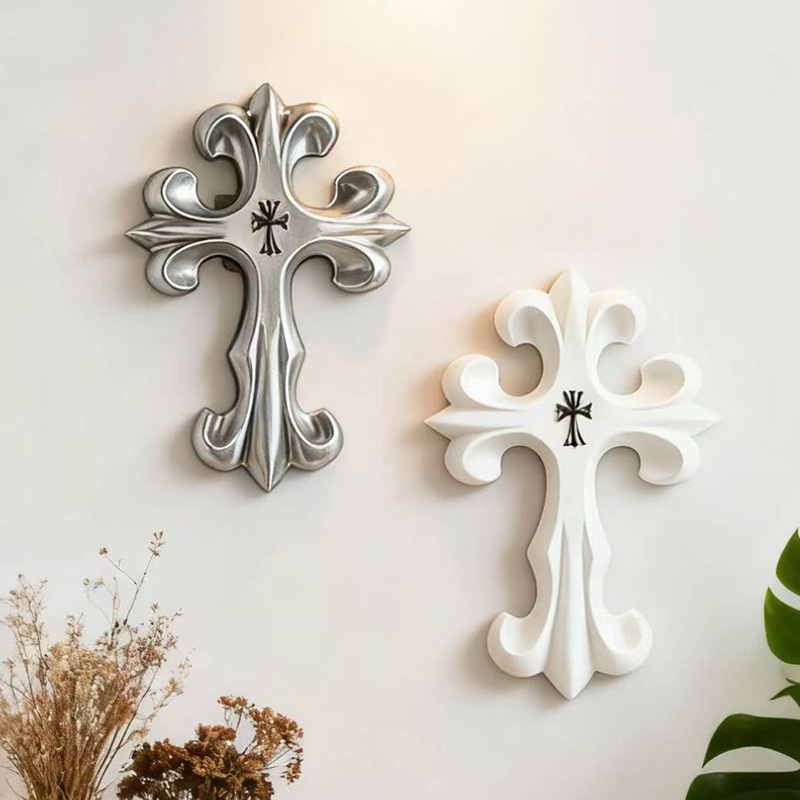Dekorasi Dinding Salib Retro G - Resin Art Furniture ulasan dan harga