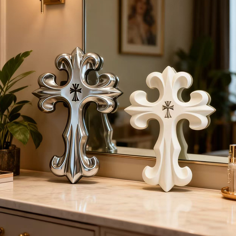 Dekorasi Dinding Salib Retro G - Resin Art Furniture ulasan dan harga