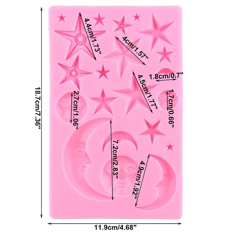 Cetakan Tanah Liat Polimer Mat - Resin Art Tools ulasan dan harga