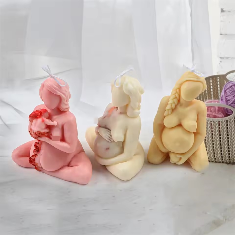 Cetakan Lilin Silikon 3D Ibu d - Resin Art Furniture ulasan dan harga