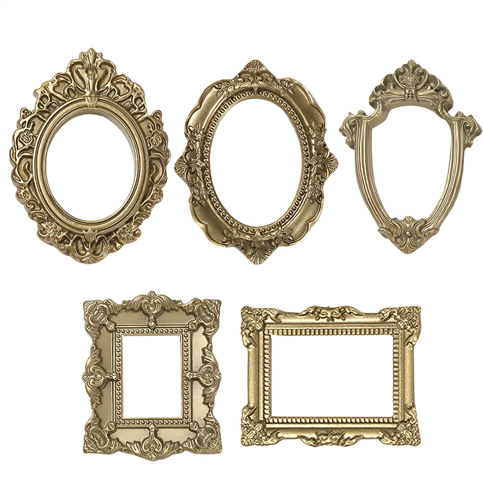 5/9 Buah Bingkai Foto Antik Em - Resin Art For Photo Frame ulasan dan harga