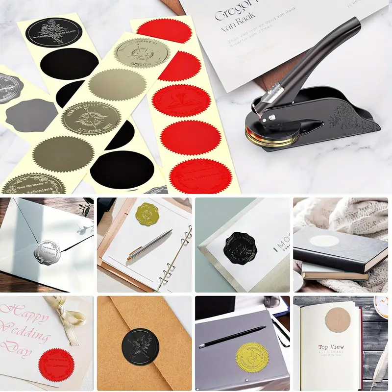Stempel Embosser Kustom dengan - Resin Art Logo ulasan dan harga