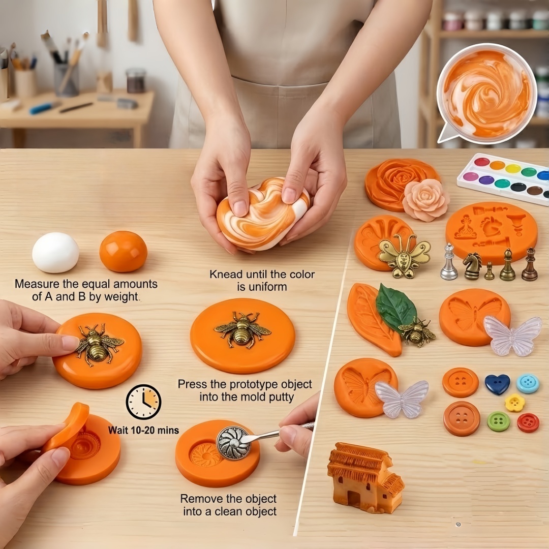Set Kerajinan DIY Silikon Putt - Resin Art Tools ulasan dan harga