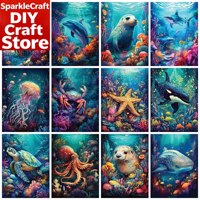 1 Buah Kit Lukisan Berlian Bul - Resin Art Wall Decor ulasan dan harga