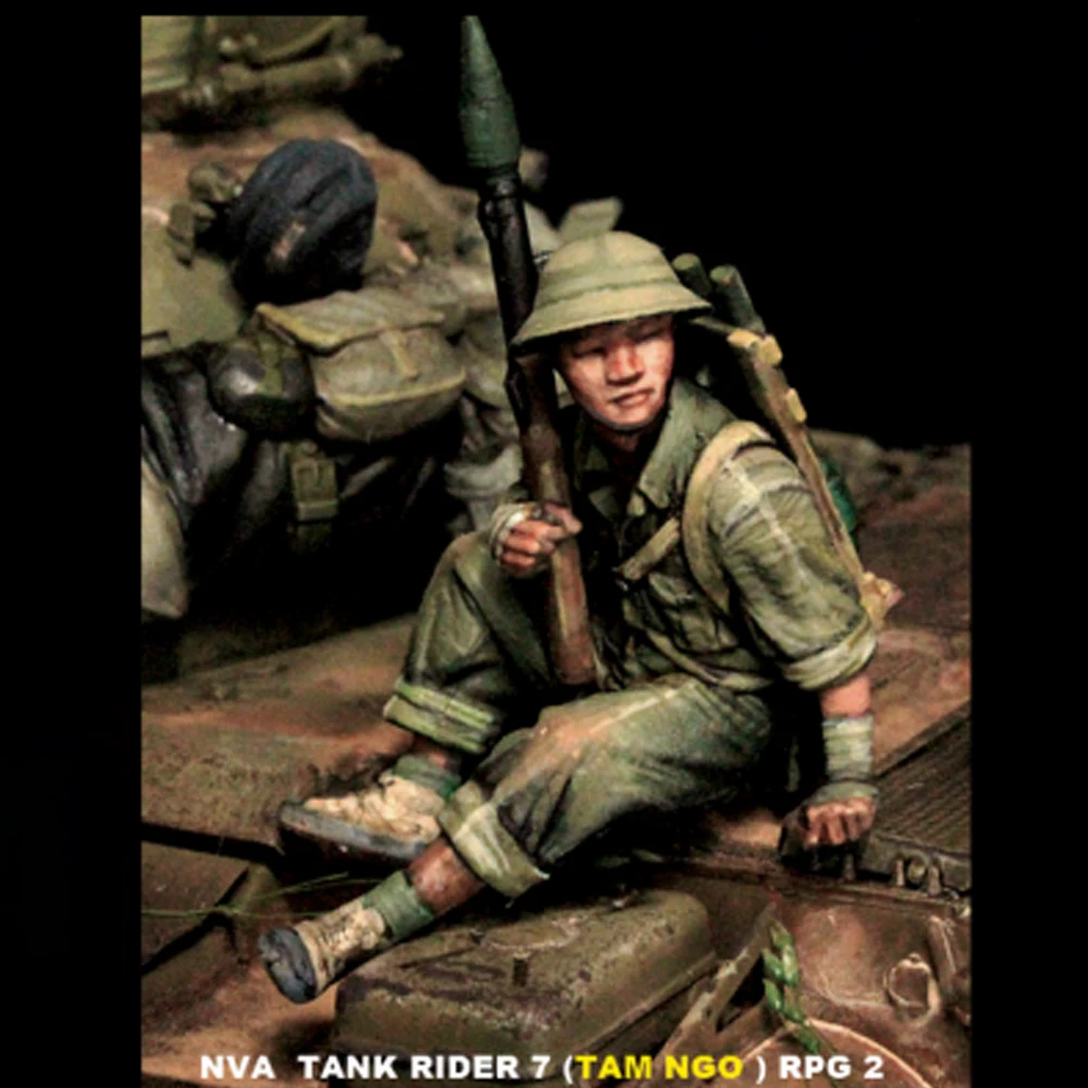 1/35 NVA Tank RIDER 7, RPD 2,  - Resin Art For Kids ulasan dan harga
