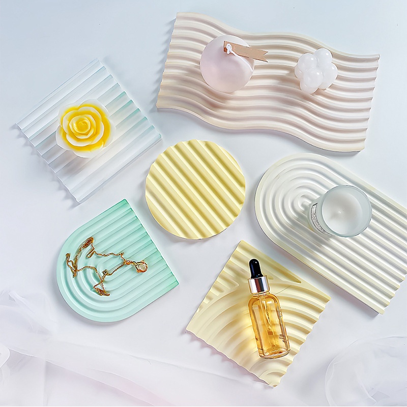 Cetakan Baki Gelombang Bergari - Resin Art Tools ulasan dan harga