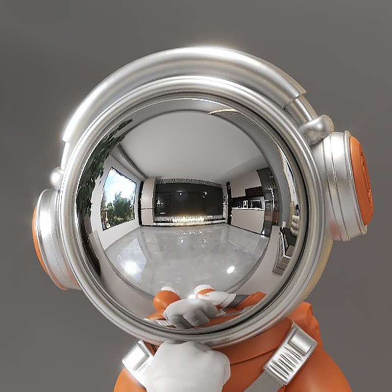 Miniatur astronot ornamen ruan - Resin Art Aesthetic ulasan dan harga