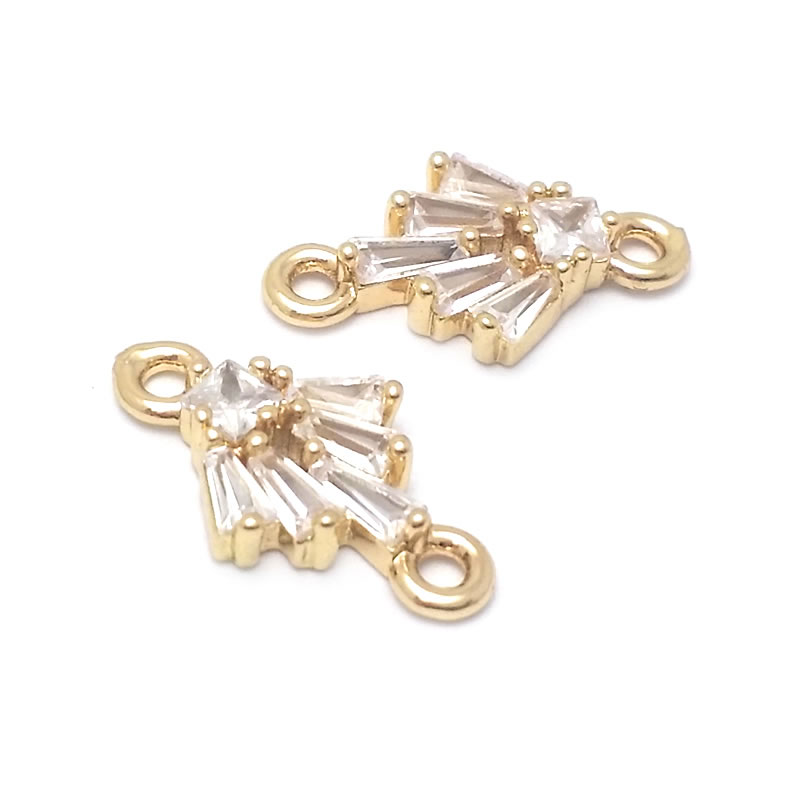18K warna emas kuningan zirkon - Gold Leaf Foil ulasan dan harga