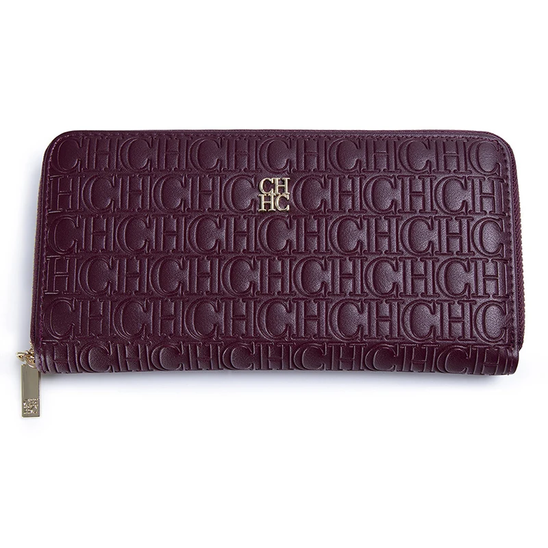 Dompet Kulit CH Elegant Emboss - Resin Art Logo ulasan dan harga