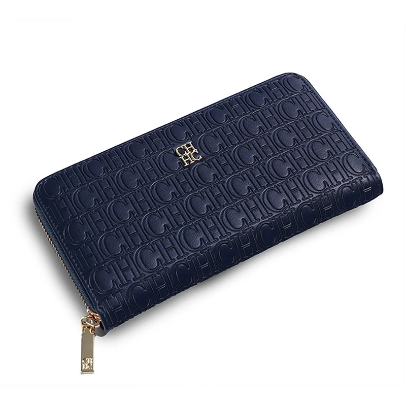 Dompet Kulit CH Elegant Emboss - Resin Art Logo ulasan dan harga