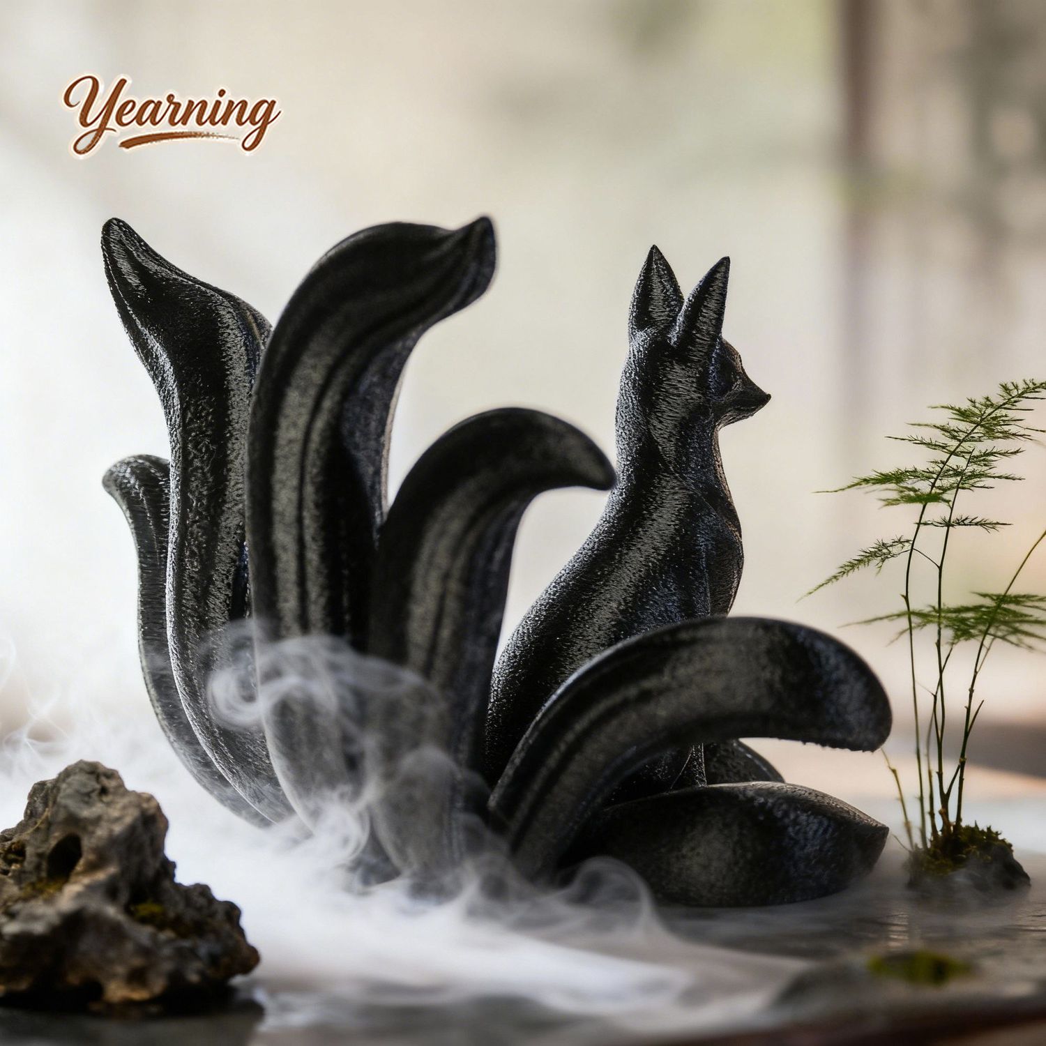 Ornamen Seni Minimalis Rubah S - Resin Art For Anniversary Gift ulasan dan harga