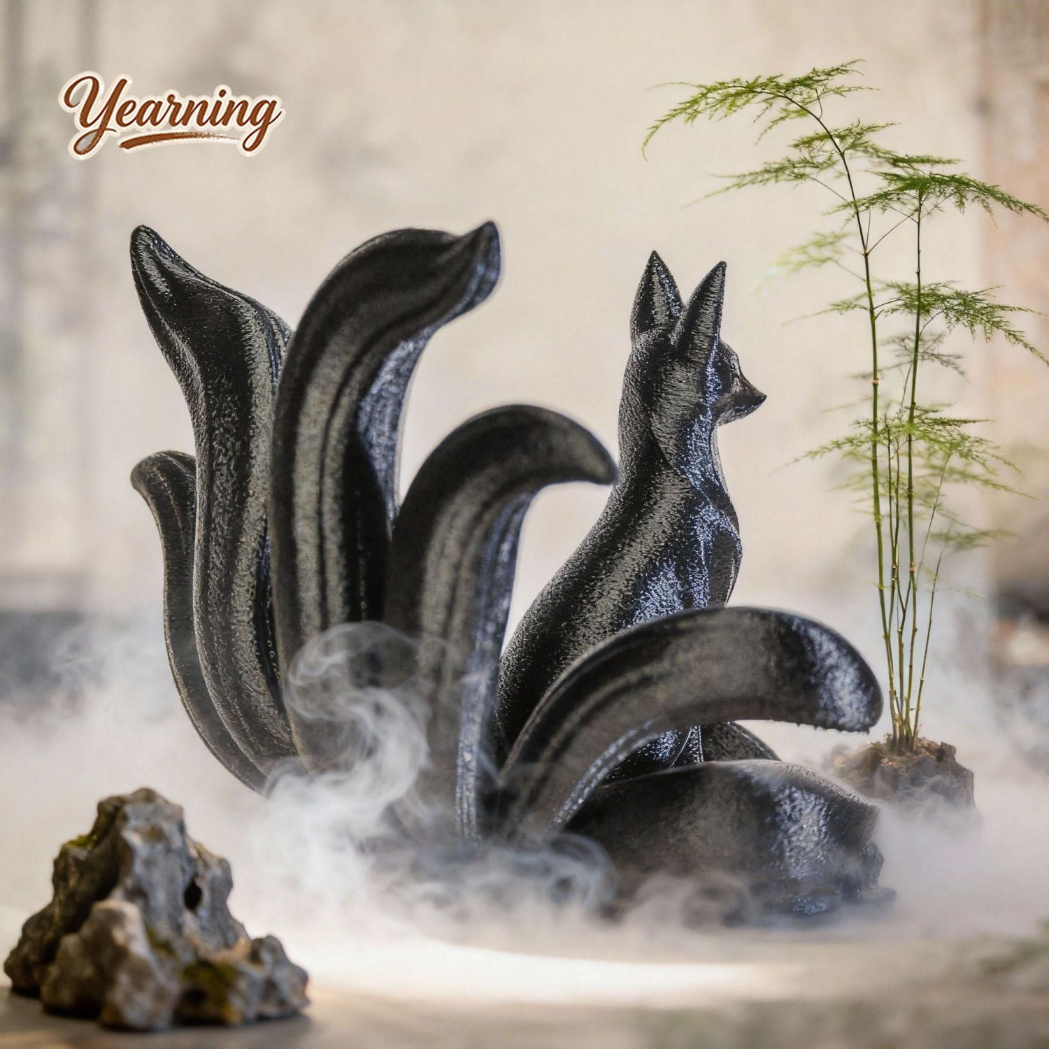Ornamen Seni Minimalis Rubah S - Resin Art For Anniversary Gift ulasan dan harga