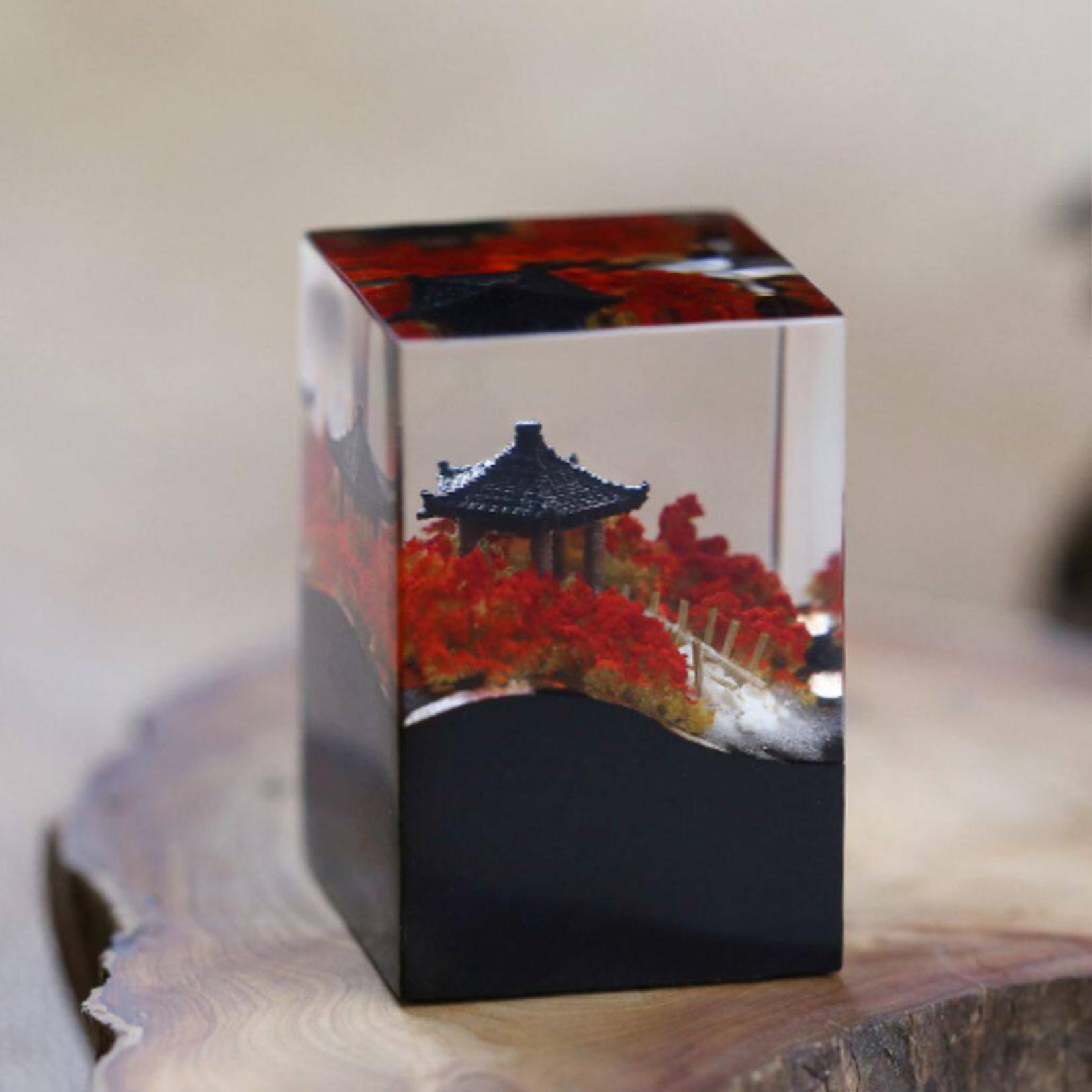 Ornamen Kreatif Resin Epoxy Be - Resin Art Decoration Items ulasan dan harga