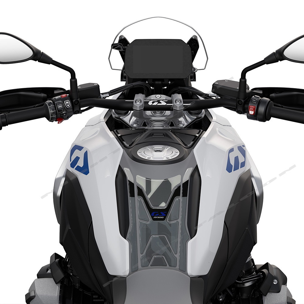 Untuk BMW R 1300 GS Triple Bla - Resin Art Sticker ulasan dan harga
